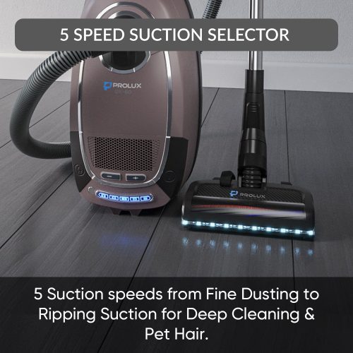 QX60 Canister Vacuum 5 Speed